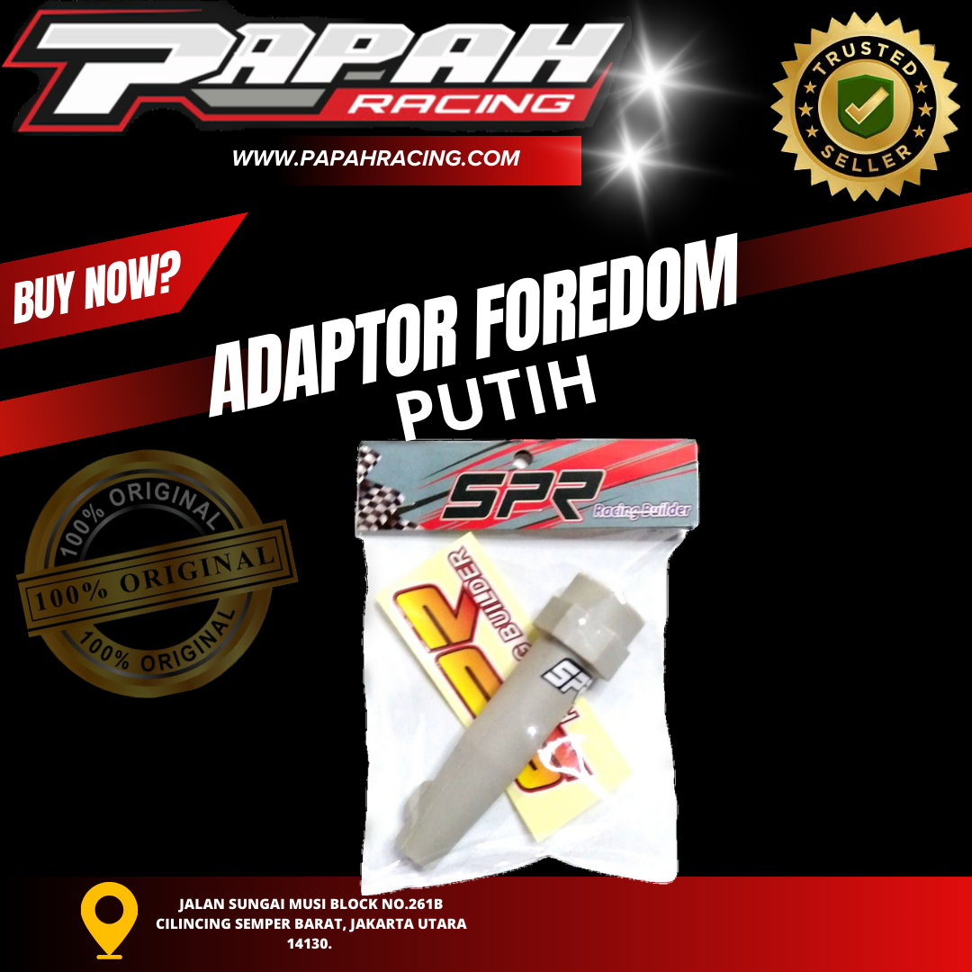 ADAPTOR FOREDOM PUTIH